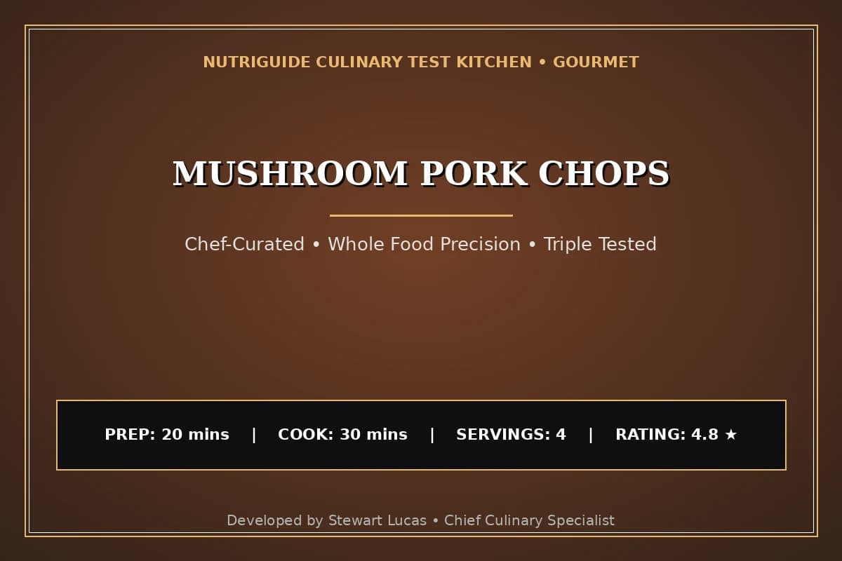 Mushroom Pork Chops