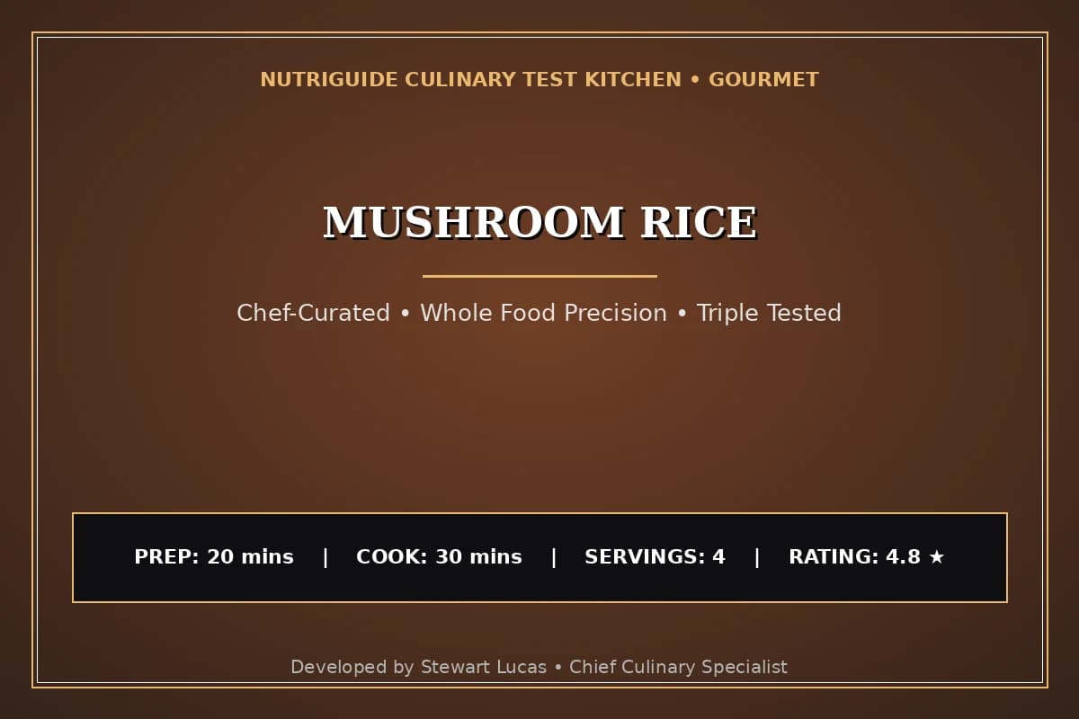 Mushroom Rice