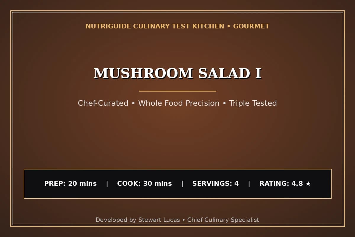 Mushroom Salad I
