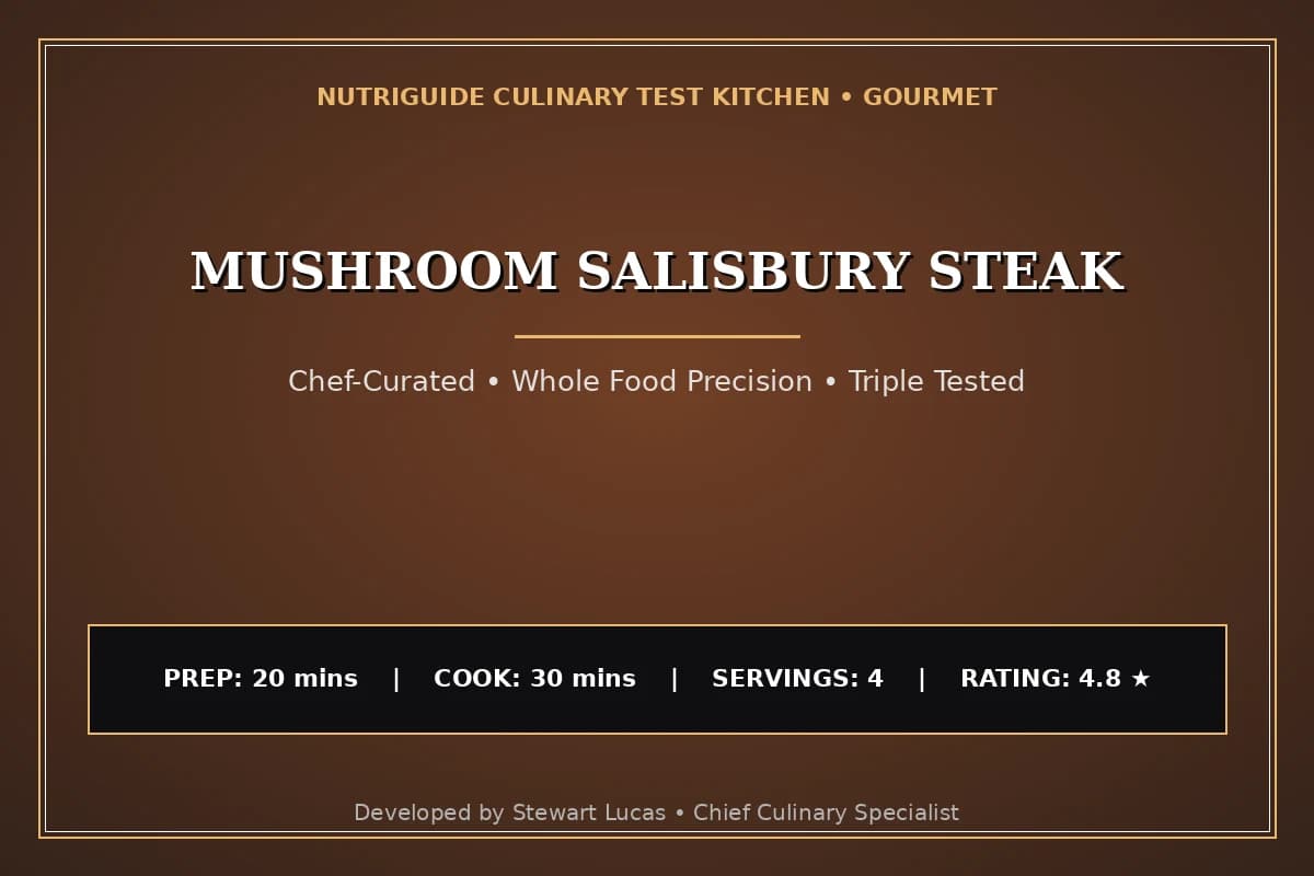 Mushroom Salisbury Steak