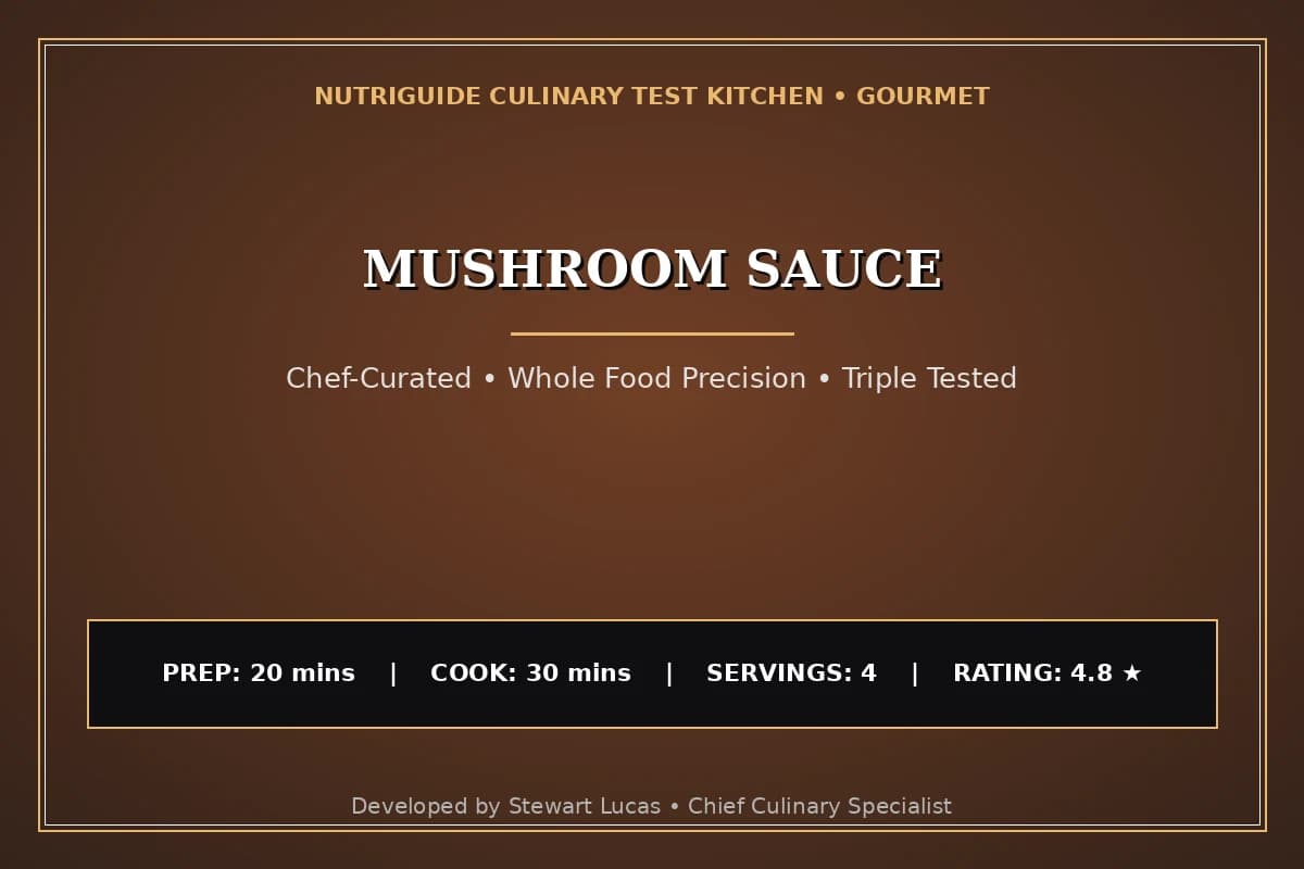 Mushroom Sauce