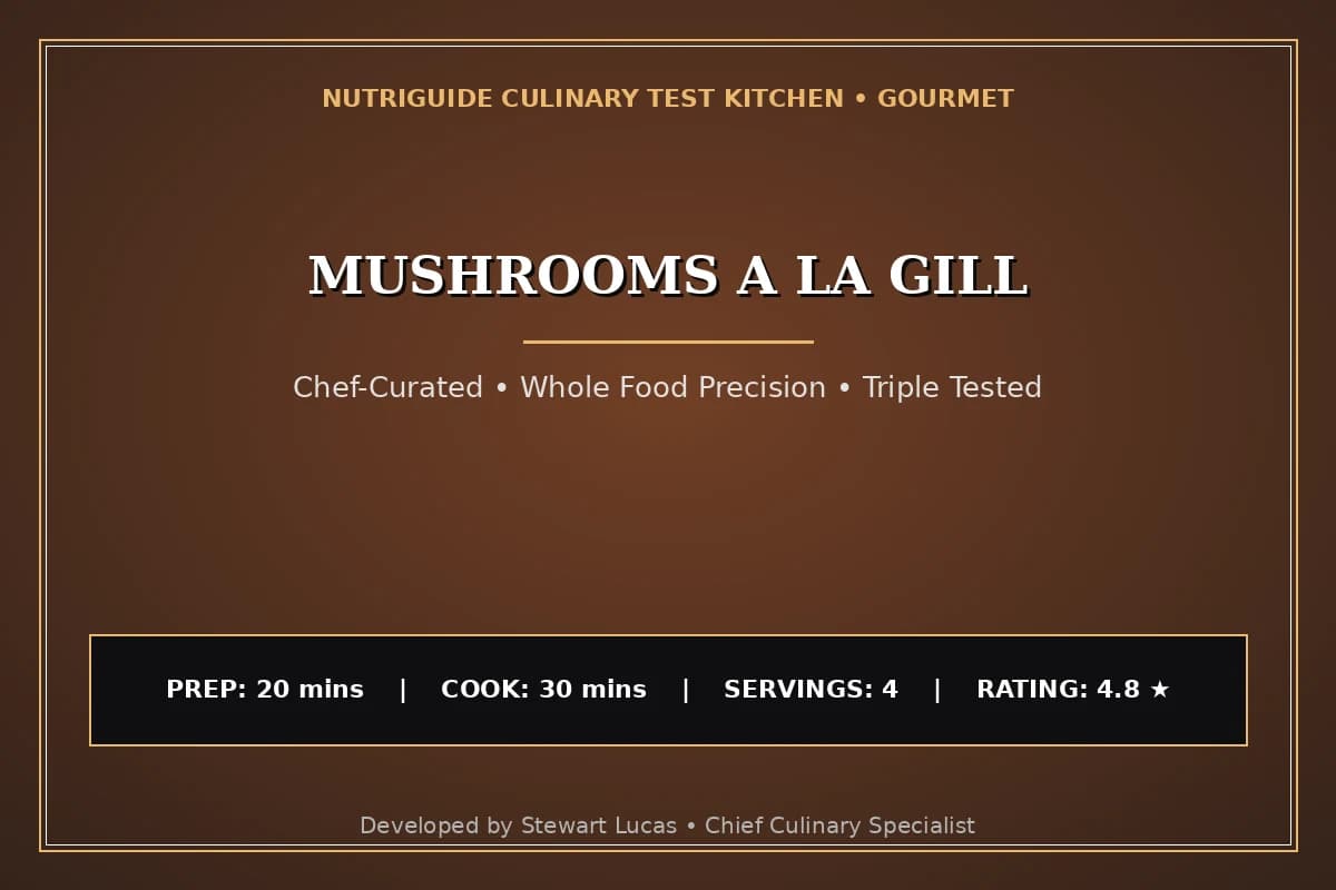 Mushrooms A La Gill