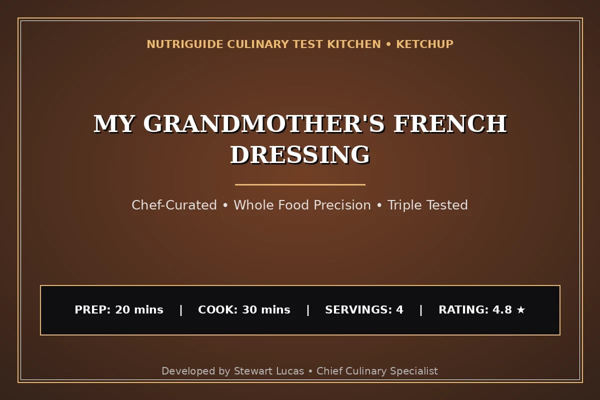My Grandmother'S French Dressing