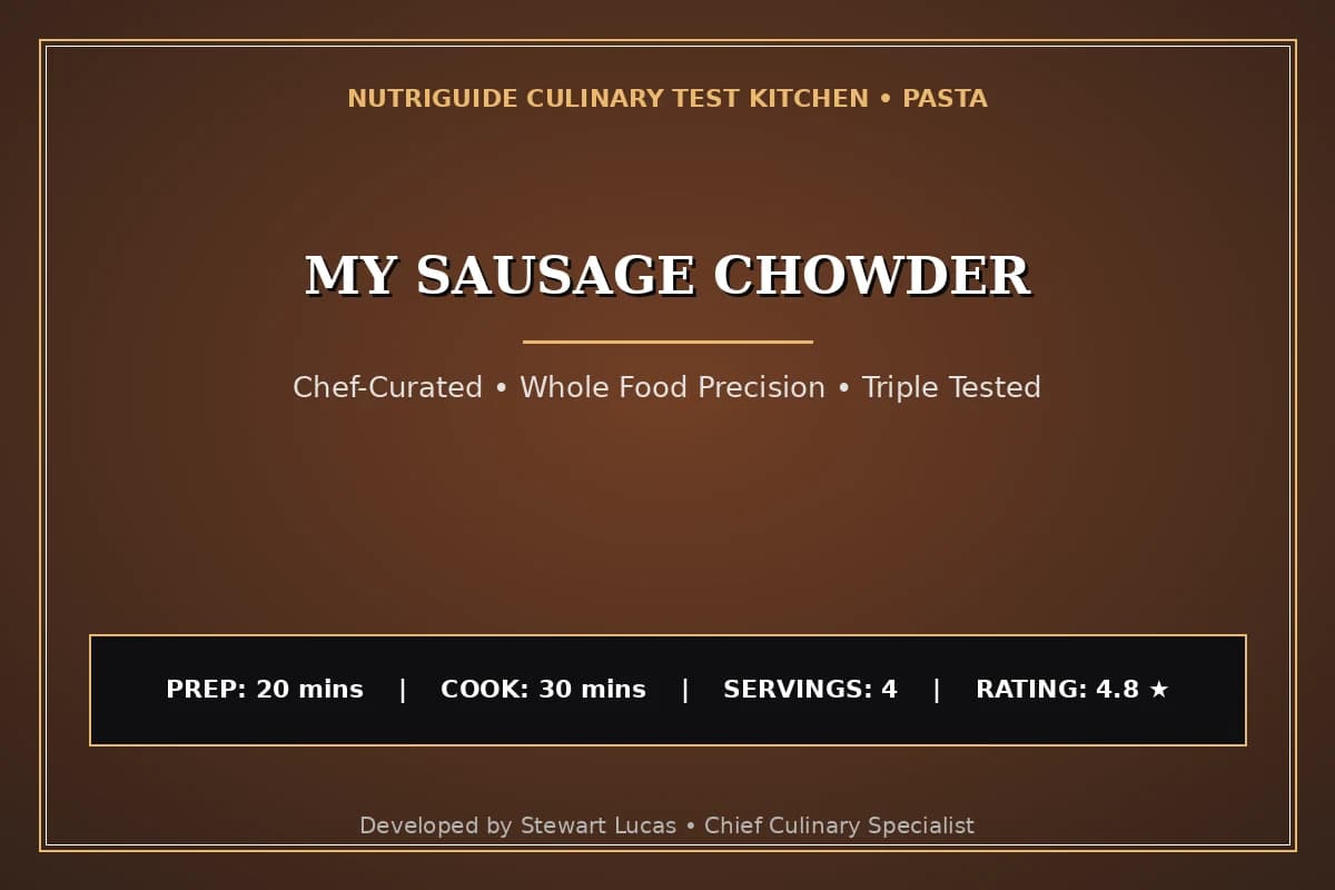 My Sausage Chowder