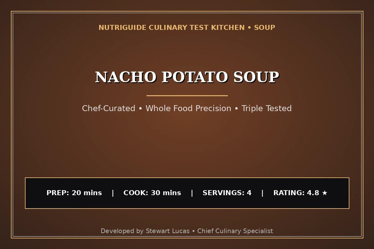 Nacho Potato Soup