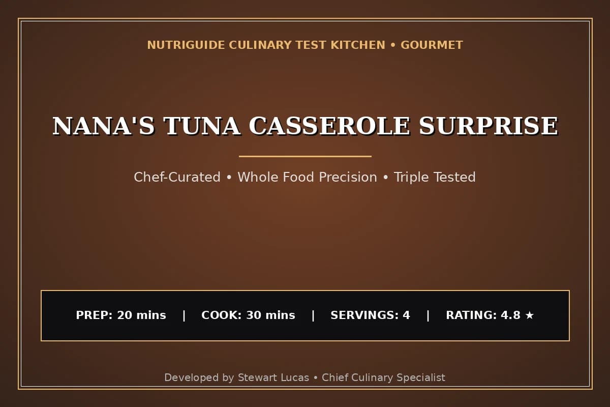 Nana'S Tuna Casserole Surprise