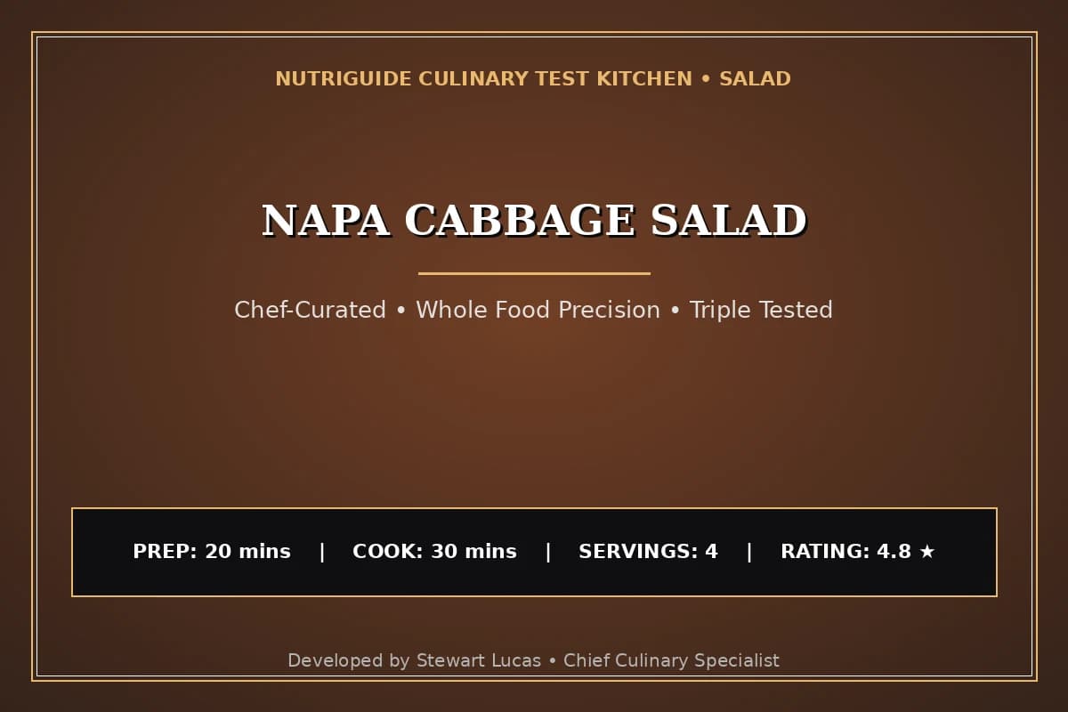 Napa Cabbage Salad