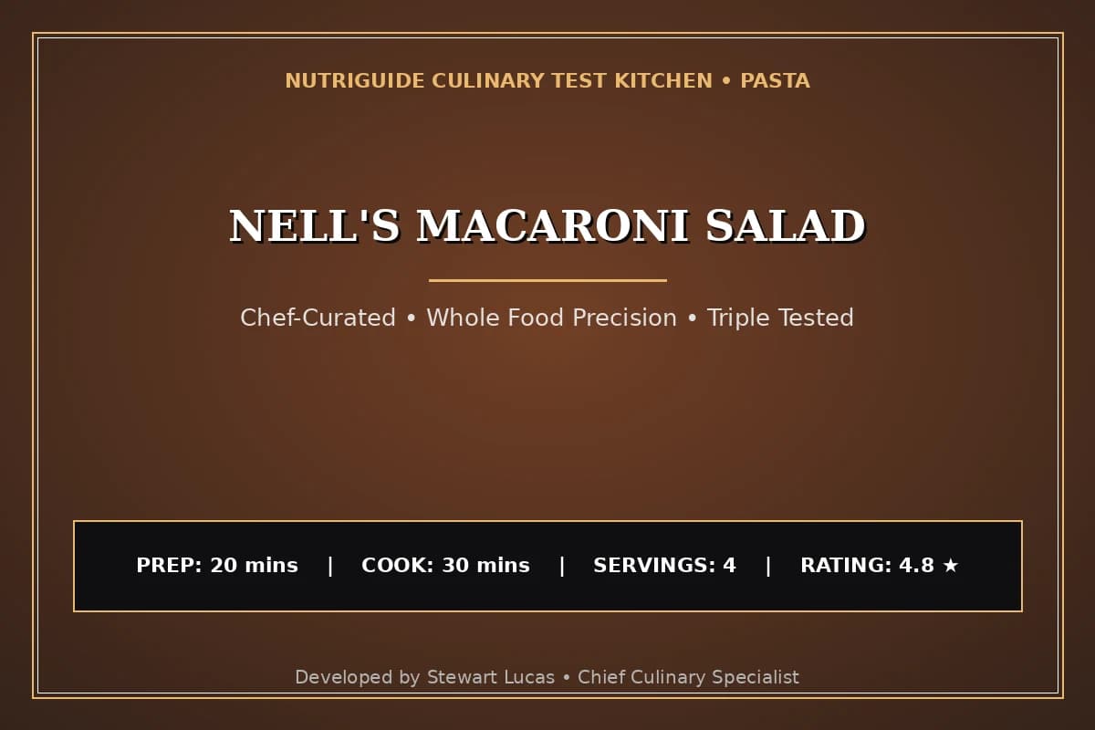 Nell'S Macaroni Salad