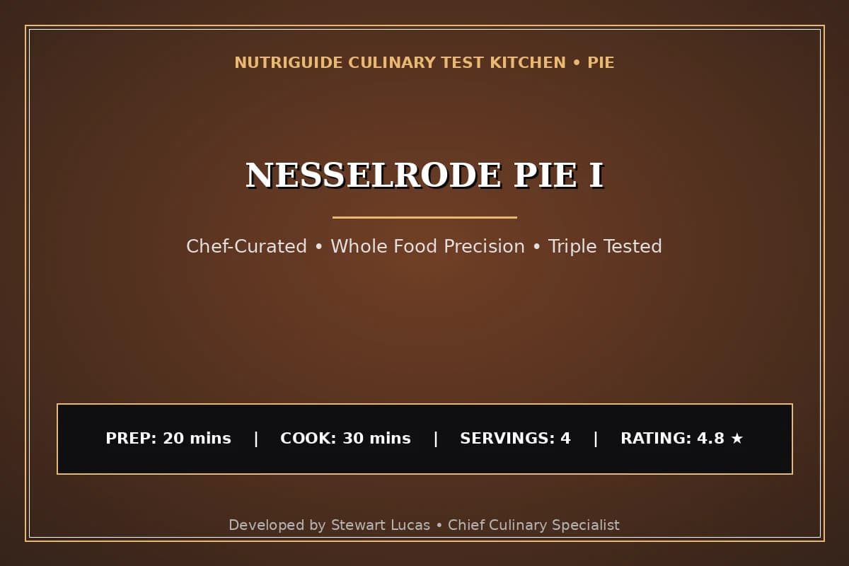 Nesselrode Pie I