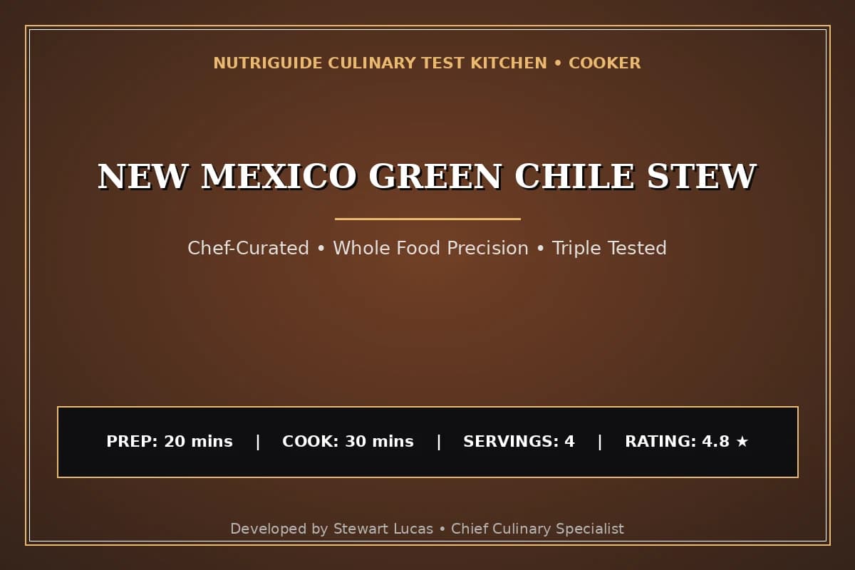 New Mexico Green Chile Stew