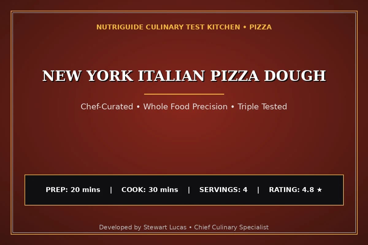 New York Italian Pizza Dough