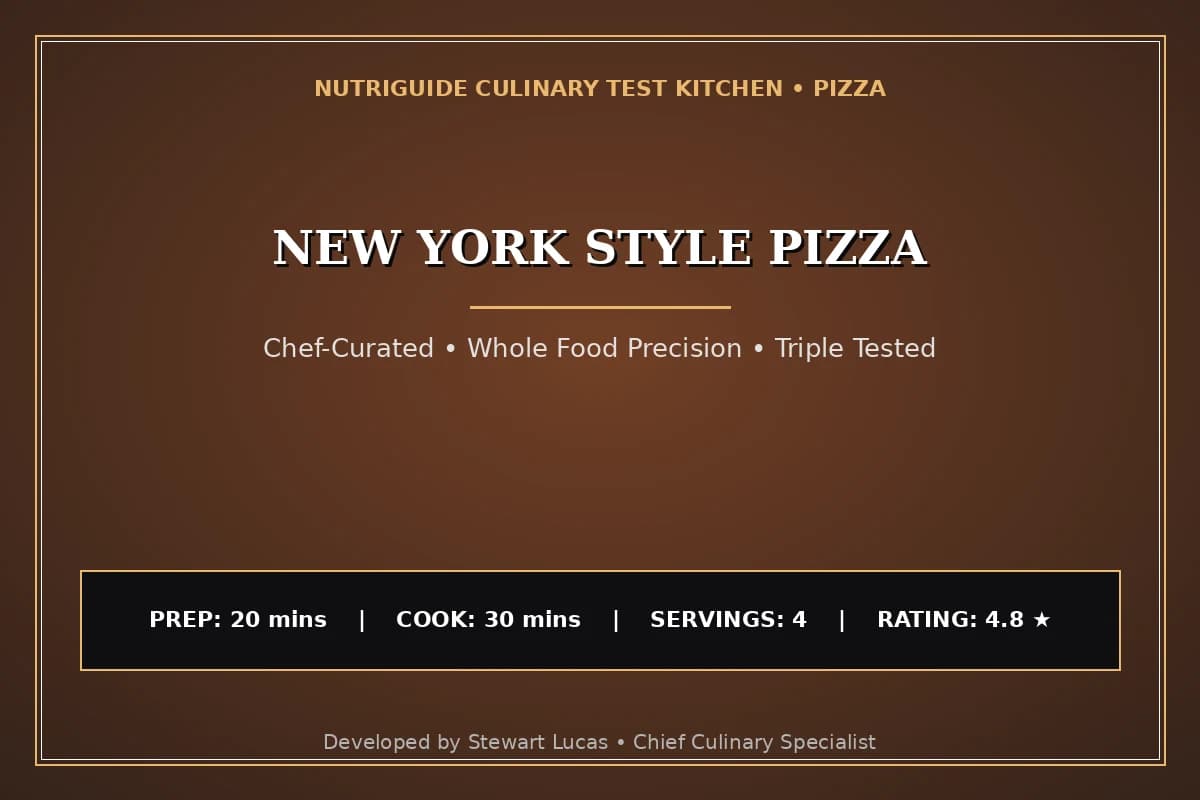 New York Style Pizza