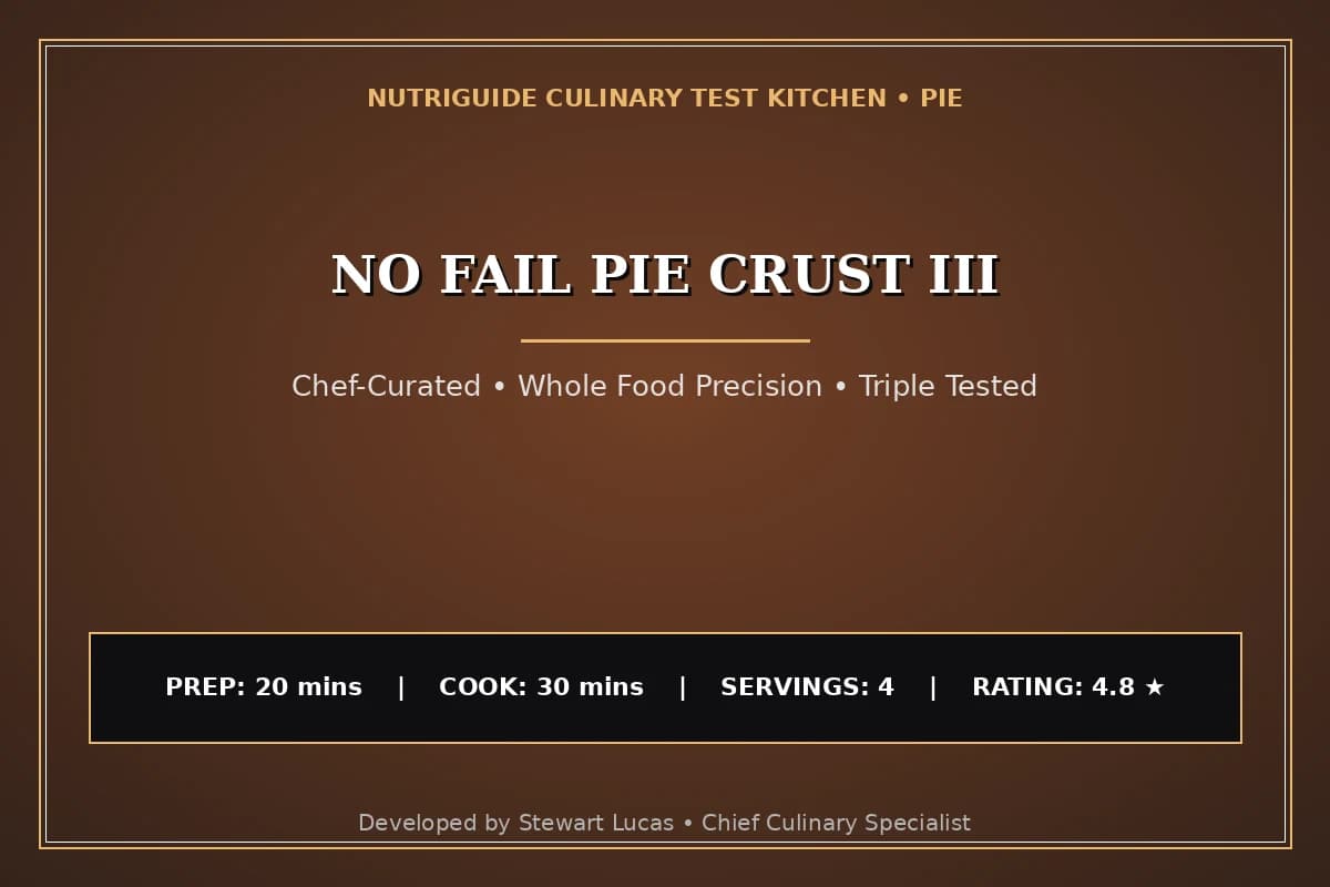 No Fail Pie Crust Iii