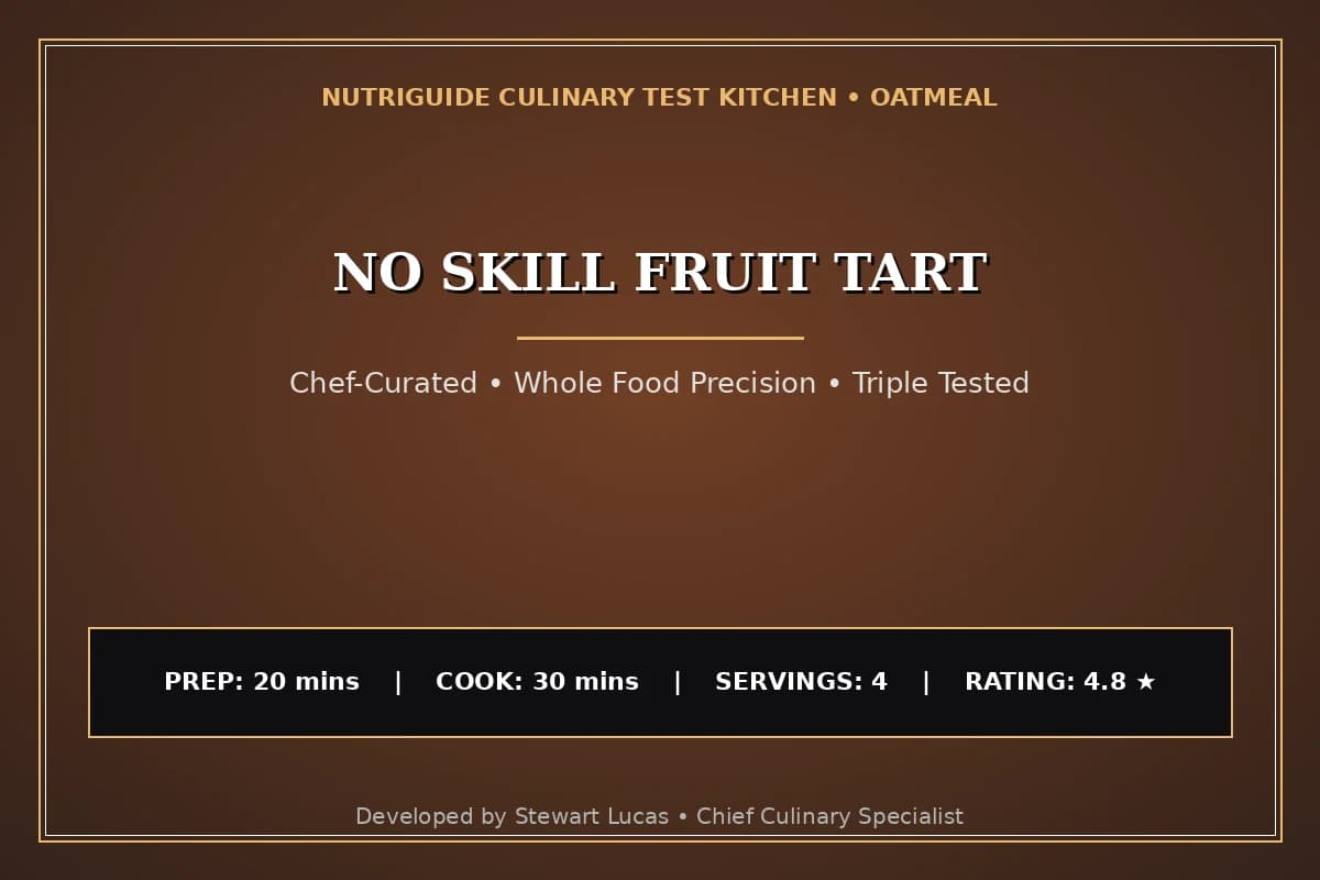 No Skill Fruit Tart