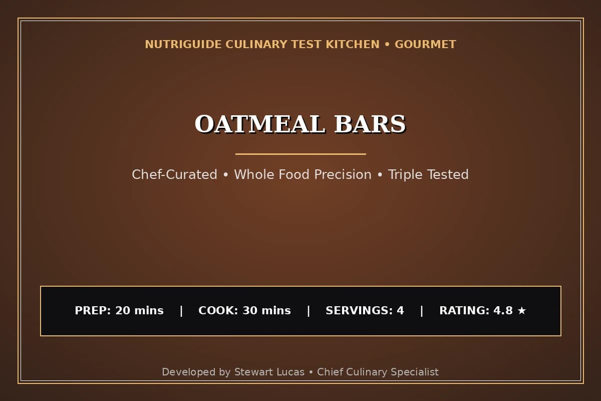Oatmeal Bars