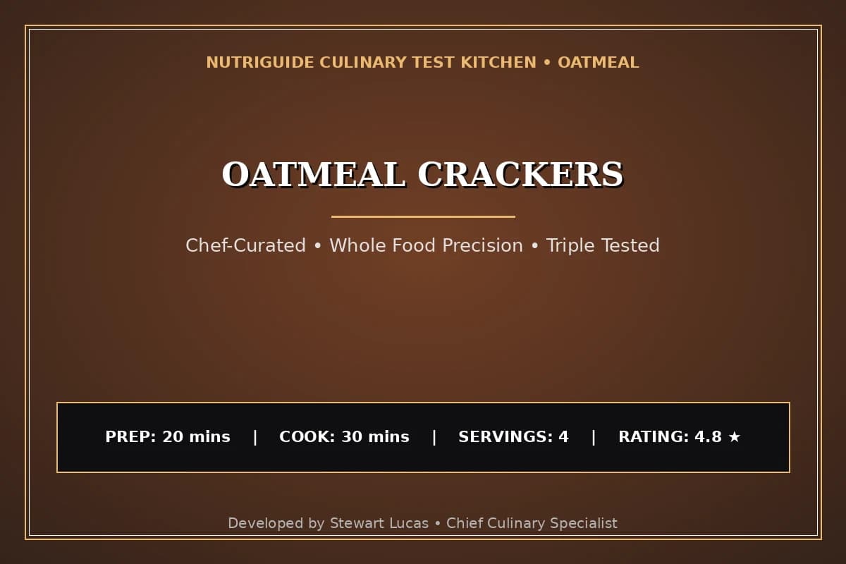Oatmeal Crackers