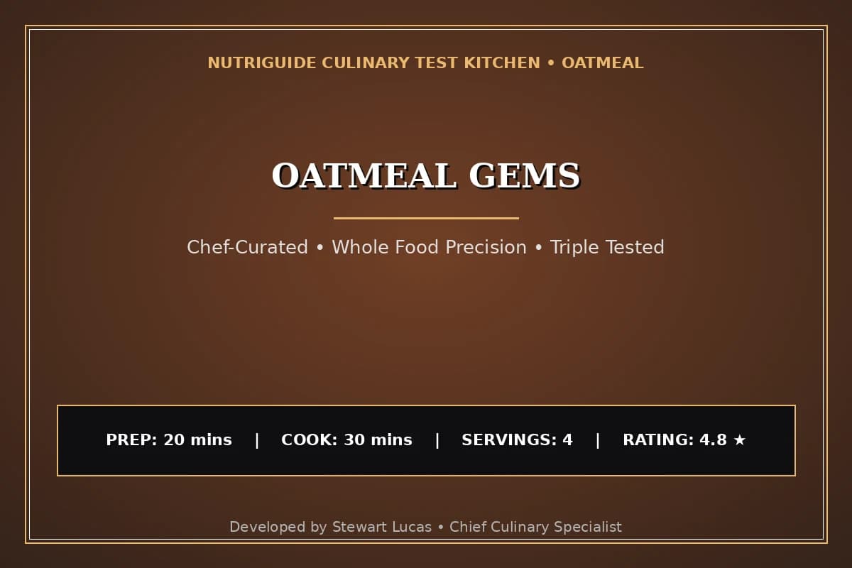 Oatmeal Gems
