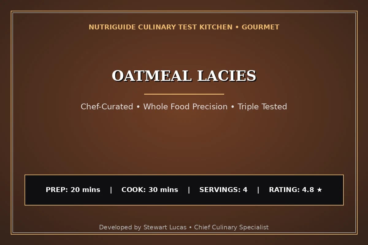 Oatmeal Lacies