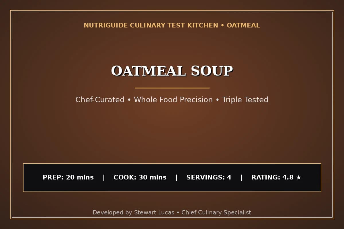 Oatmeal Soup