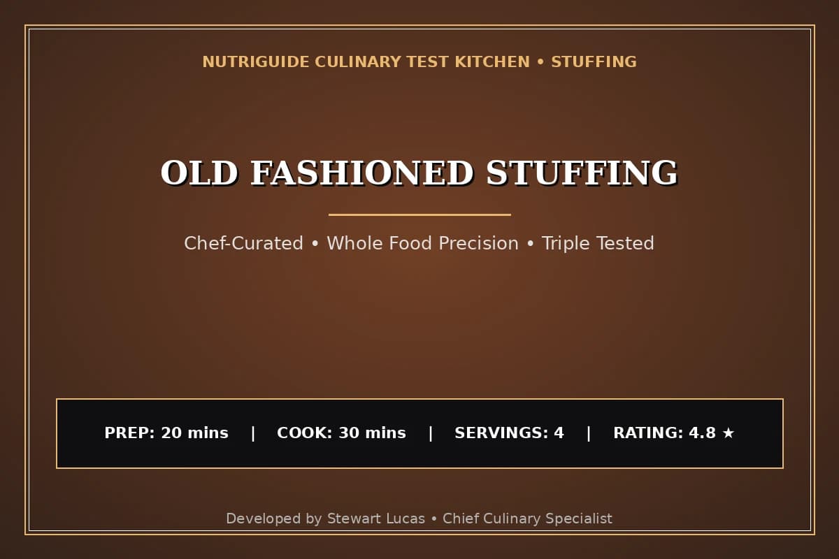 Old Fashioned Stuffing