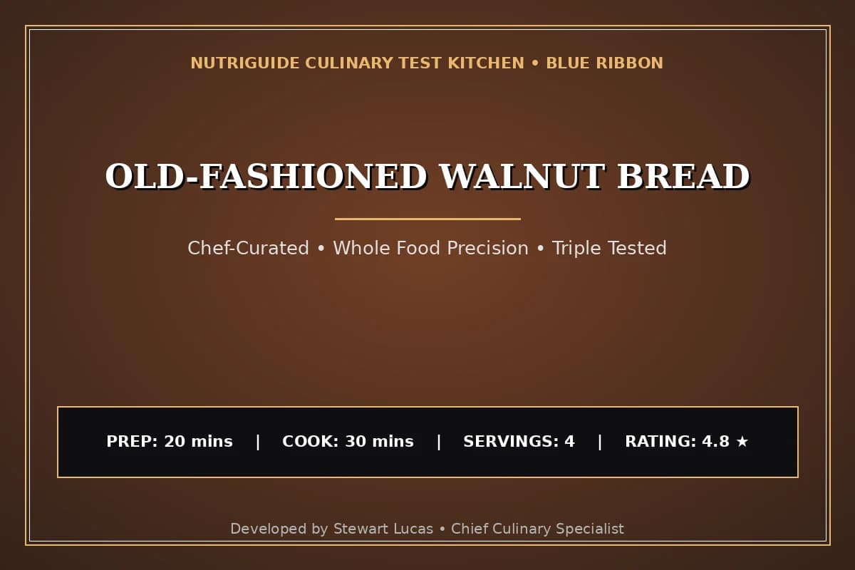 Old-Fashioned Walnut Bread