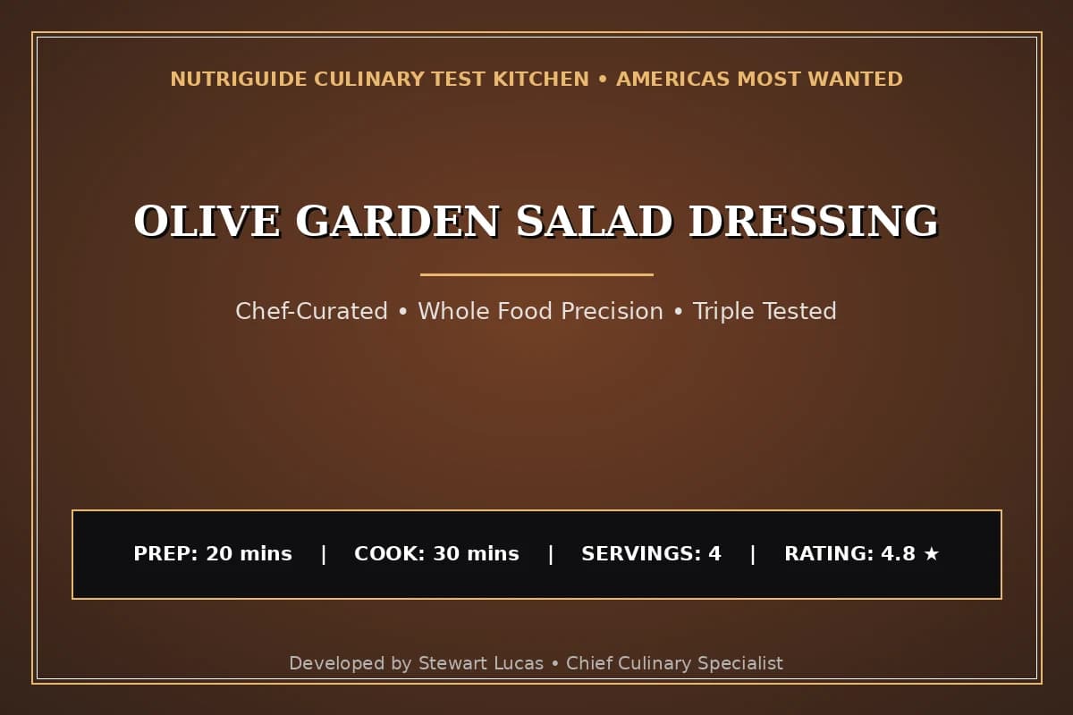 Olive Garden Salad Dressing