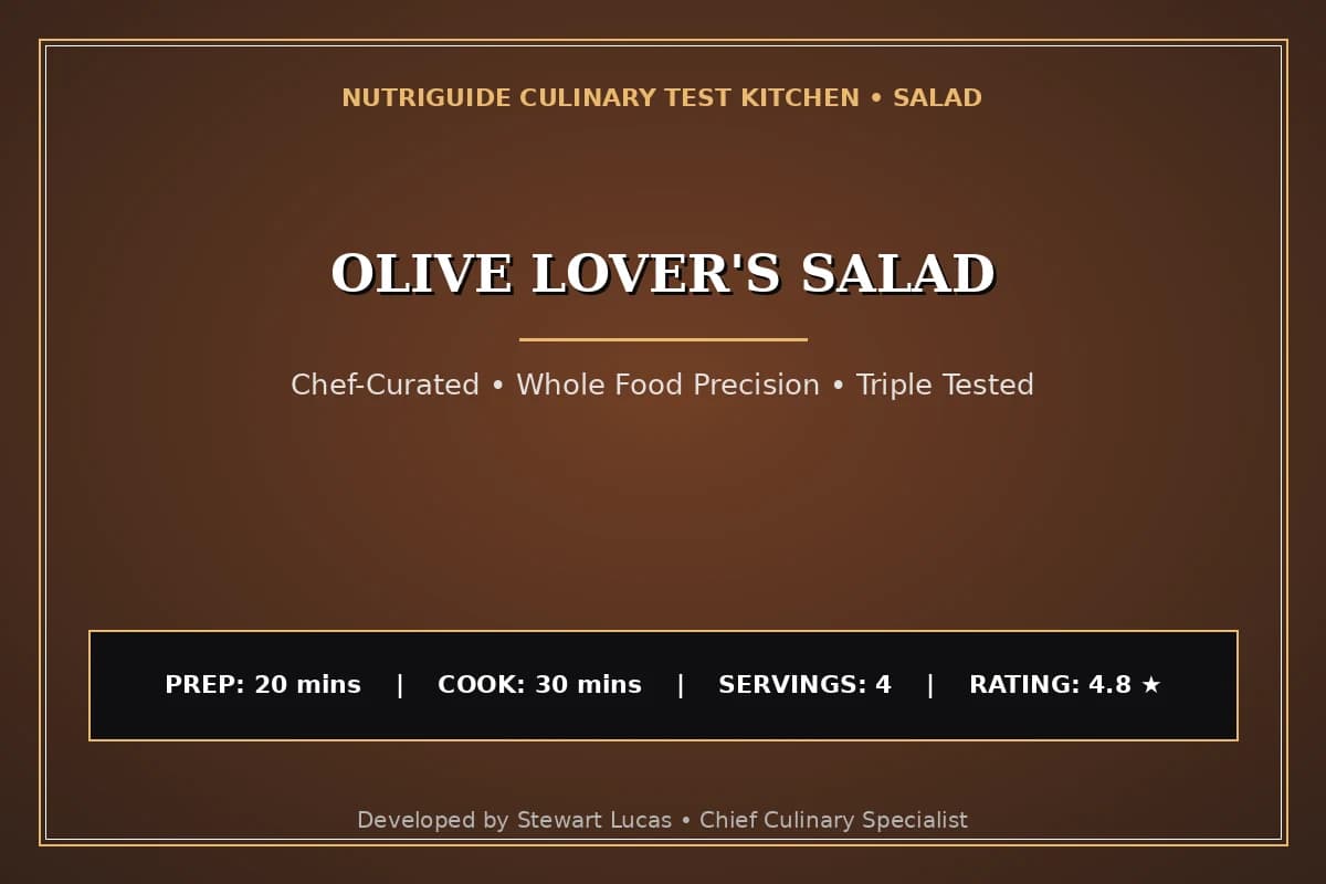 Olive Lover'S Salad
