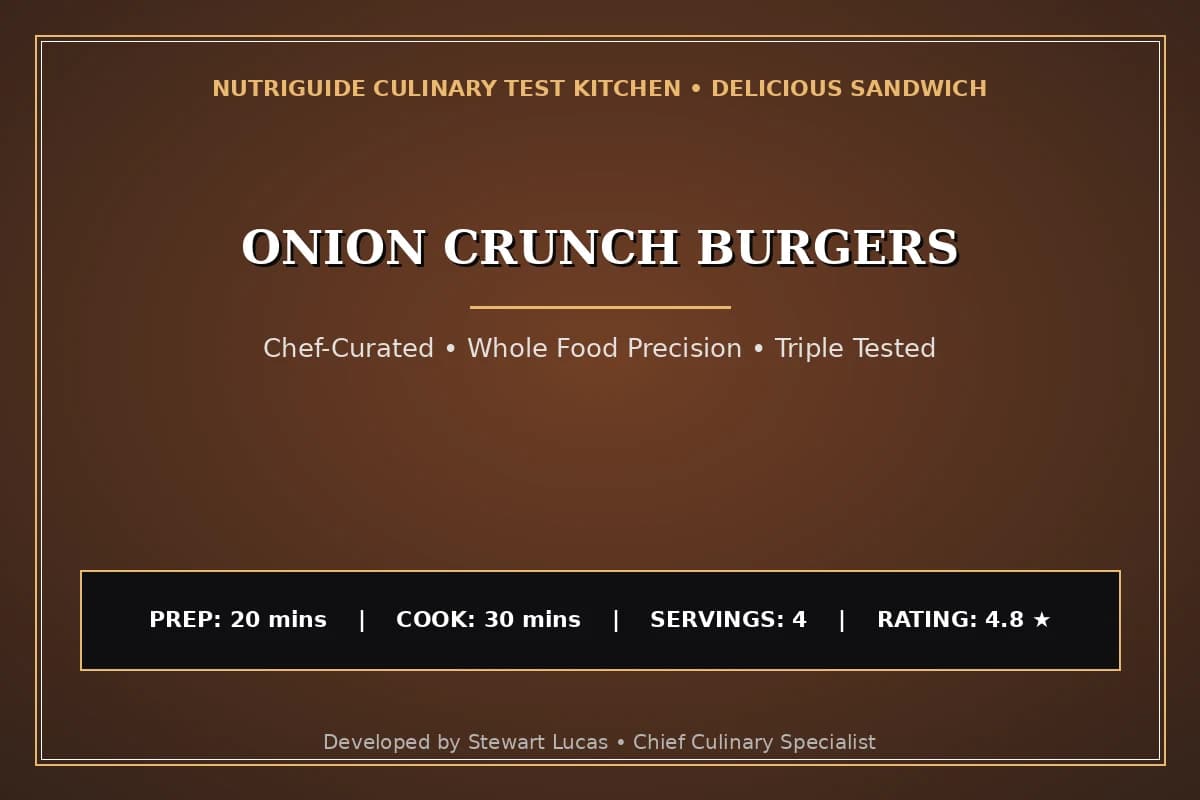 Onion Crunch Burgers