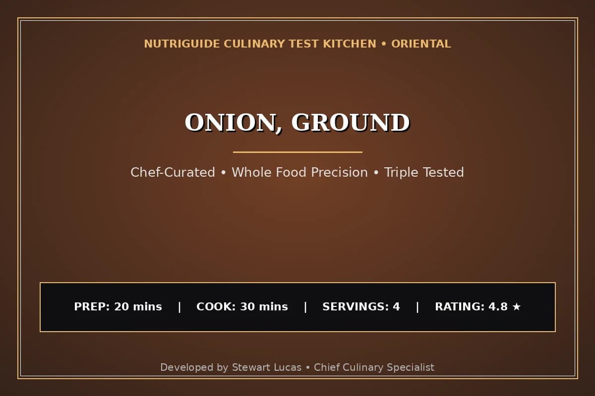 Onion, Ground