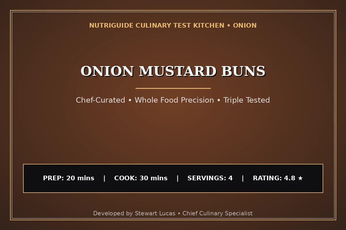 Onion Mustard Buns