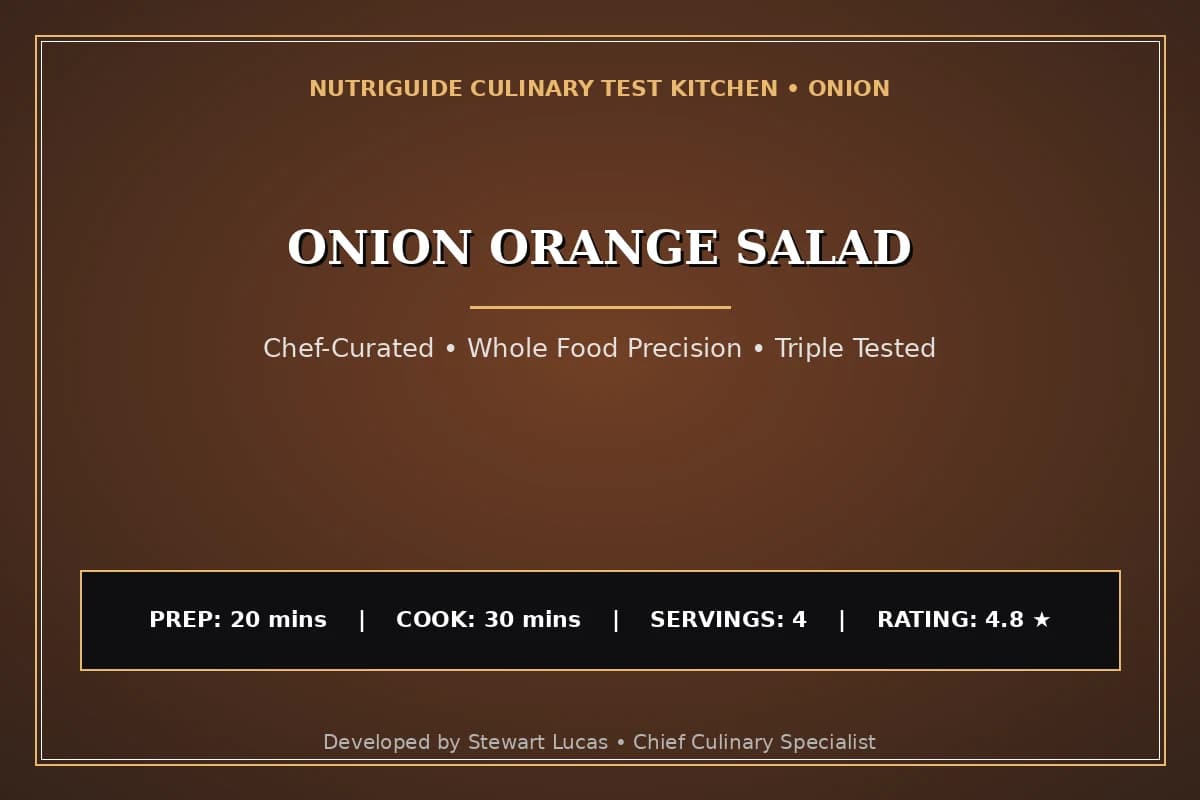 Onion Orange Salad