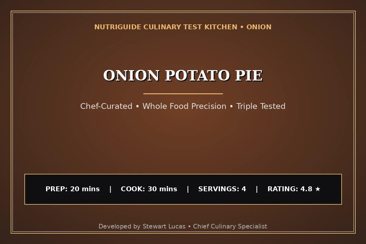 Onion Potato Pie