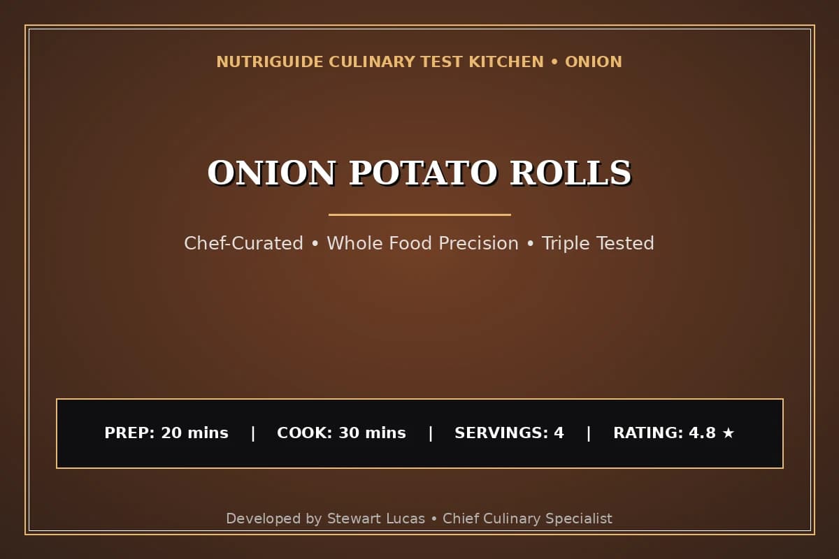 Onion Potato Rolls