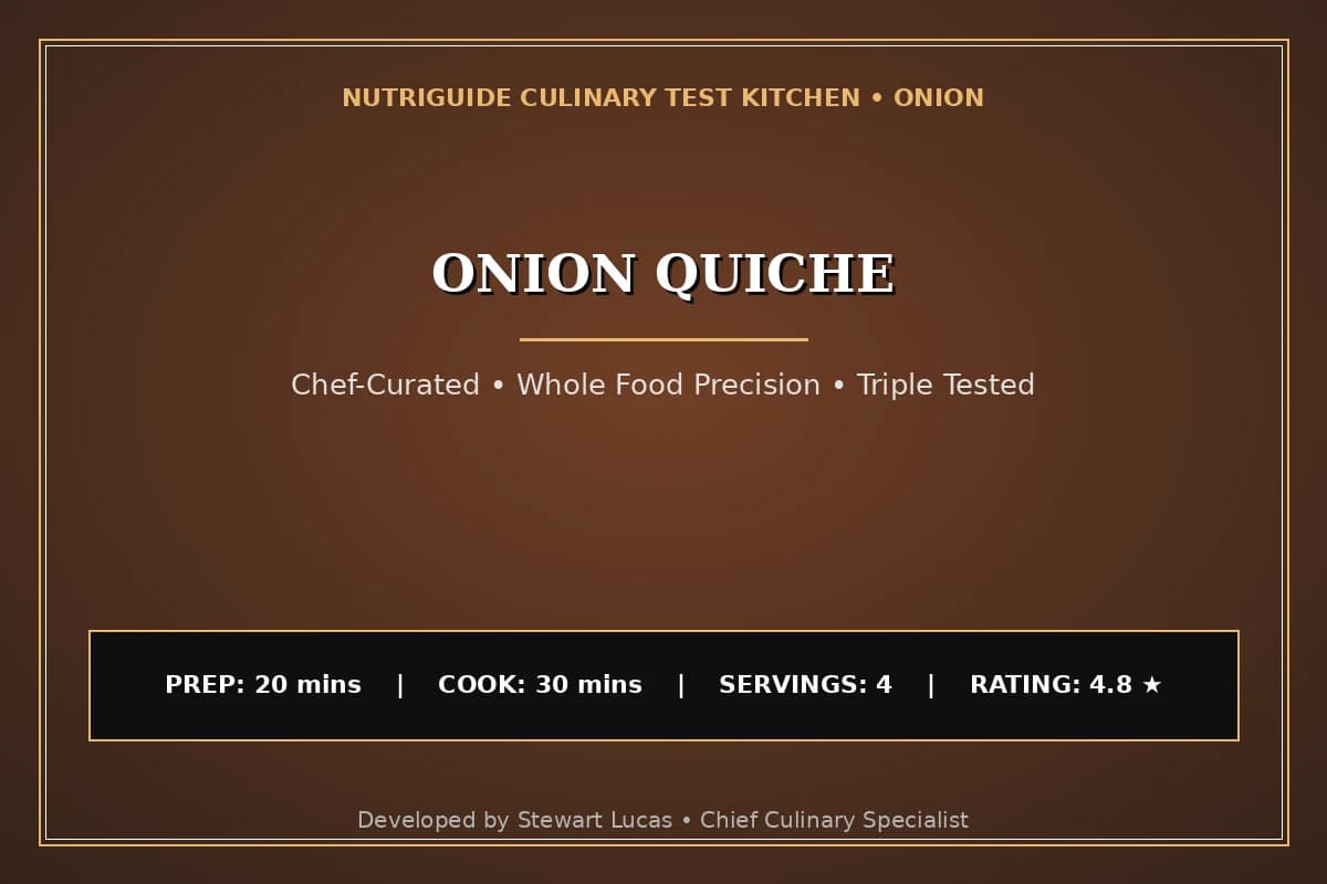 Onion Quiche