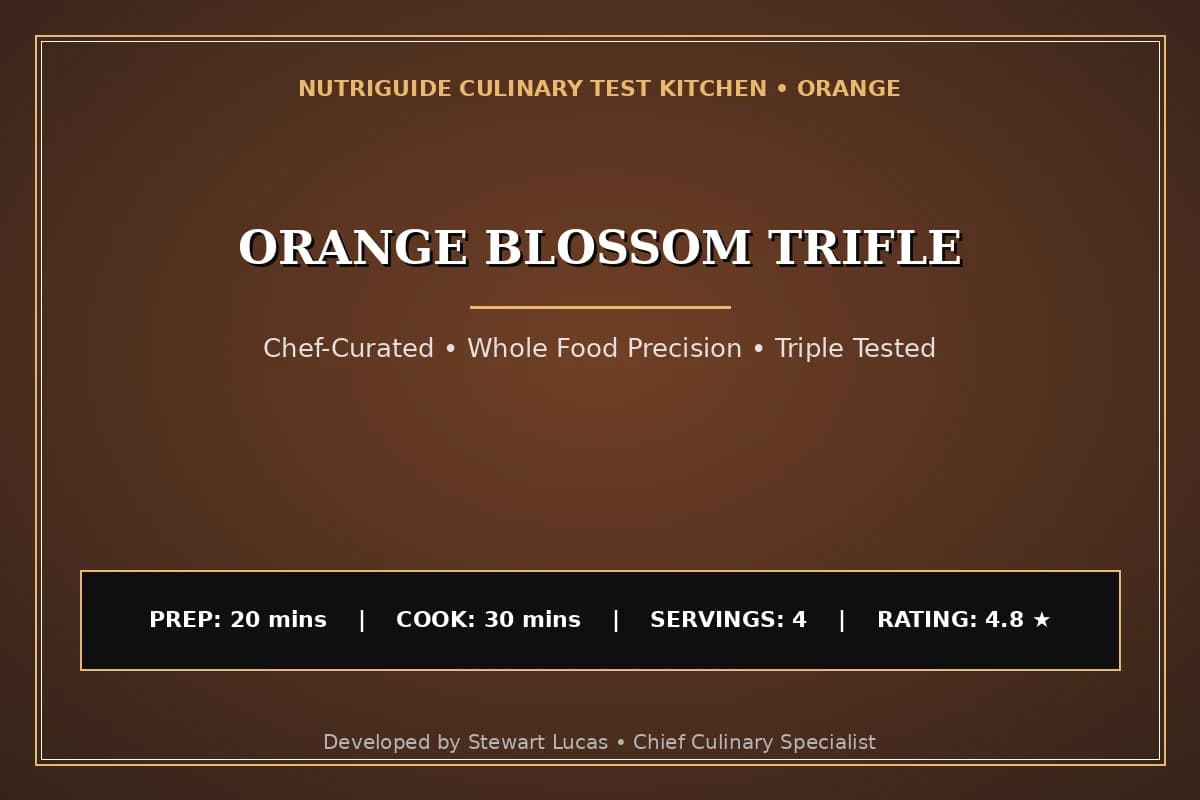 Orange Blossom Trifle