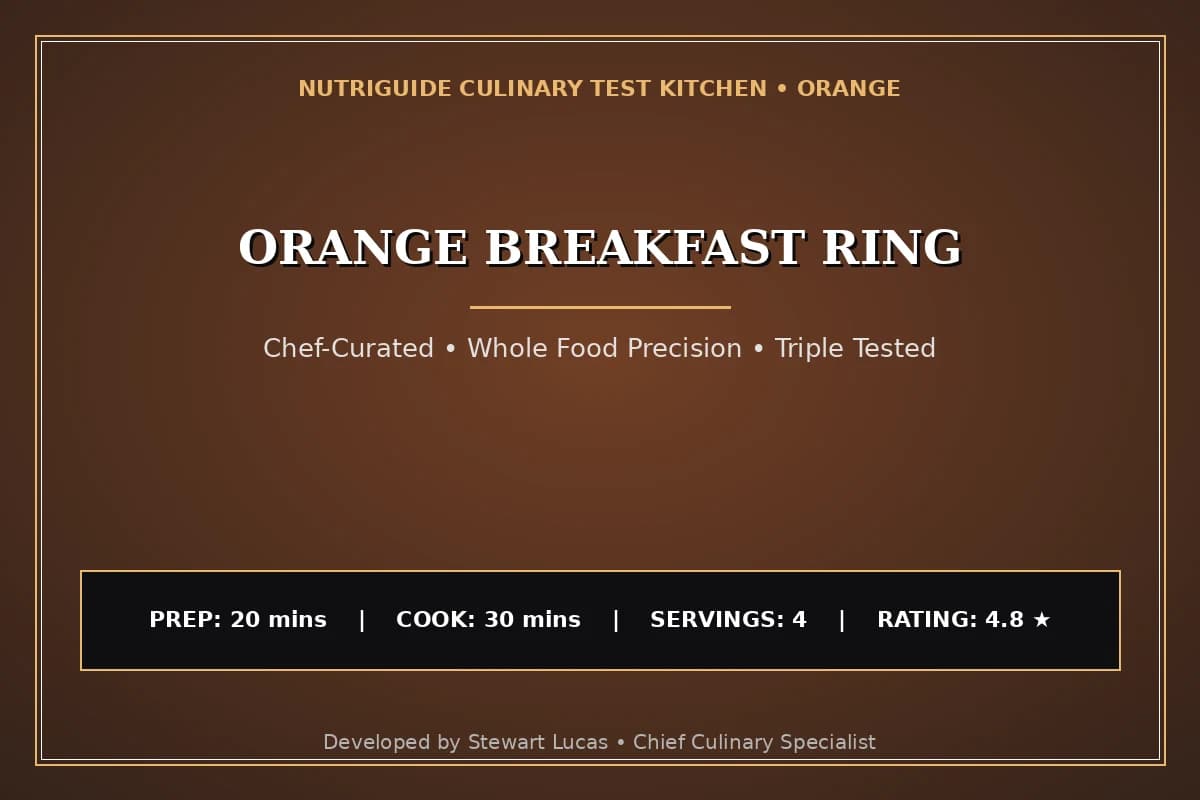 Orange Breakfast Ring