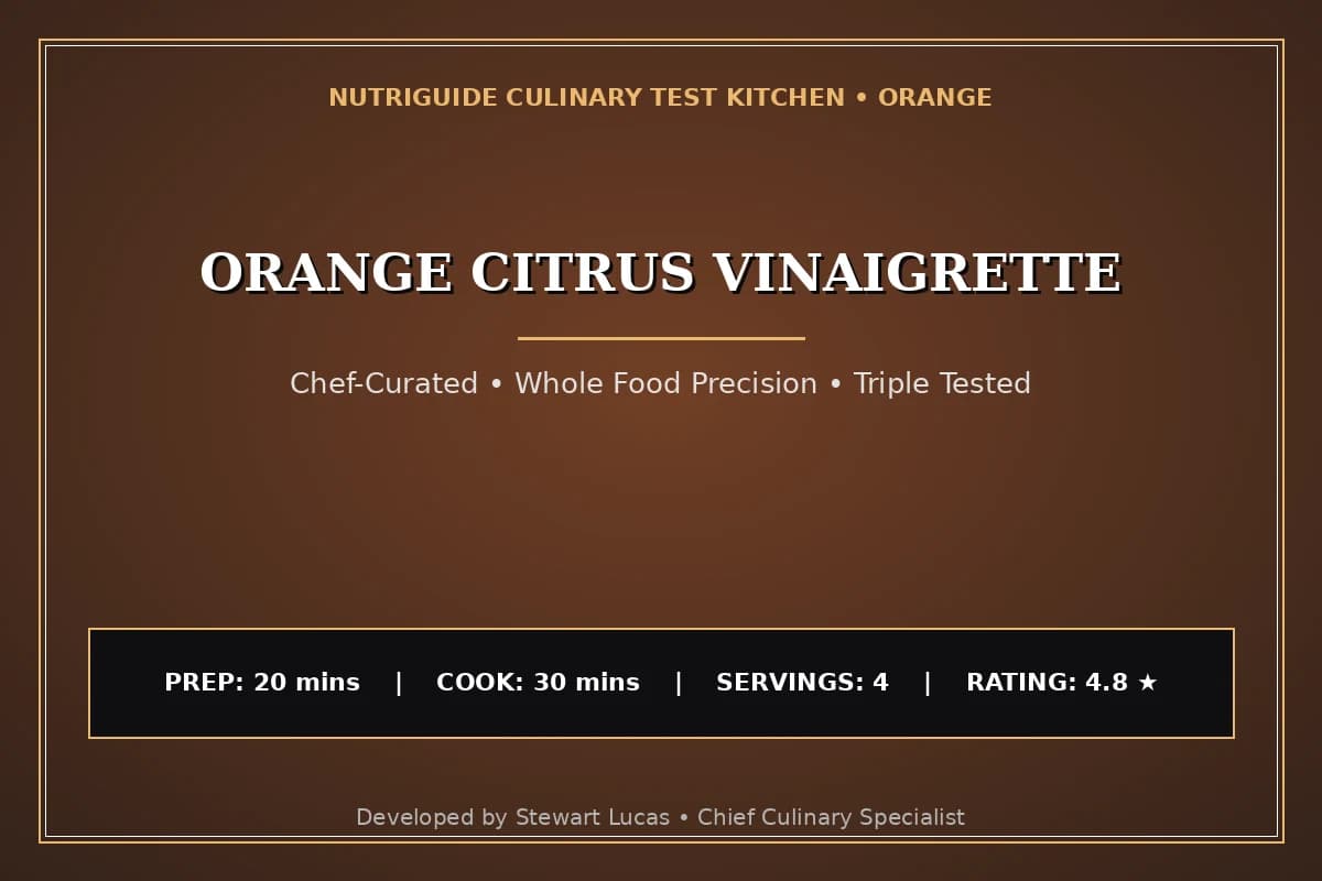 Orange Citrus Vinaigrette