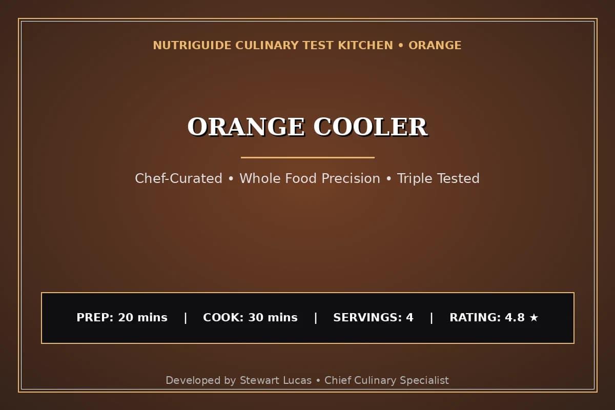 Orange Cooler