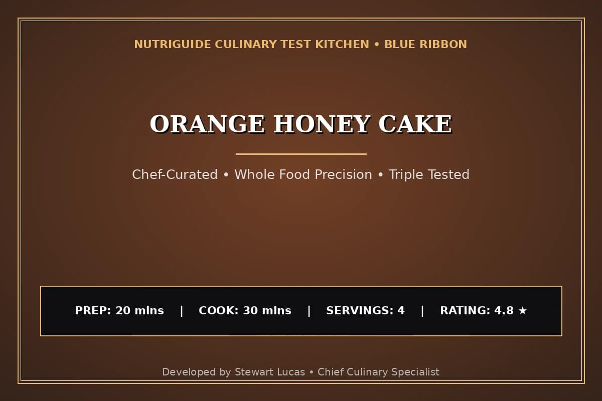 Orange Honey Cake