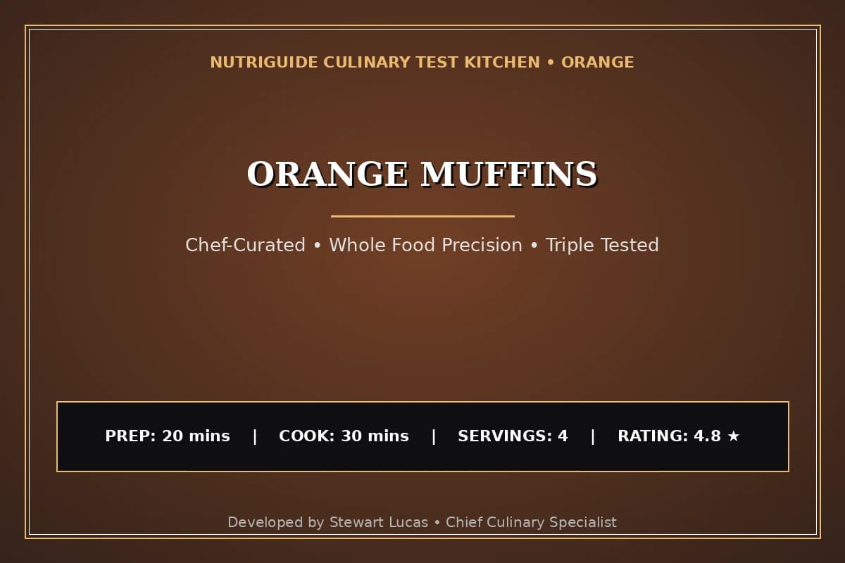 Orange Muffins