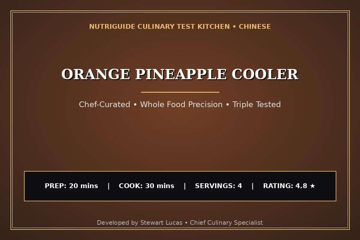 Orange Pineapple Cooler