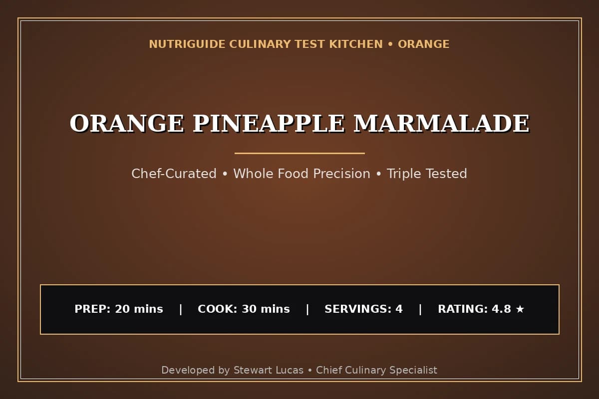 Orange Pineapple Marmalade