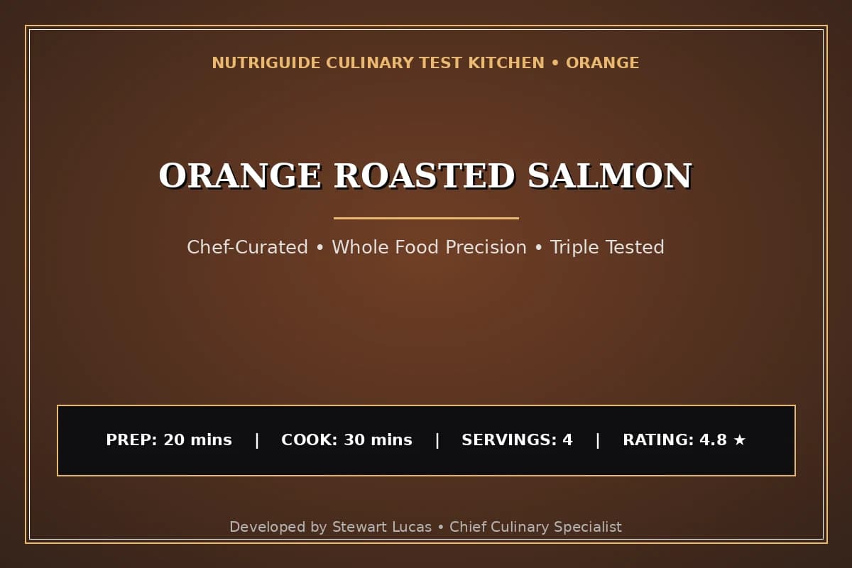 Orange Roasted Salmon