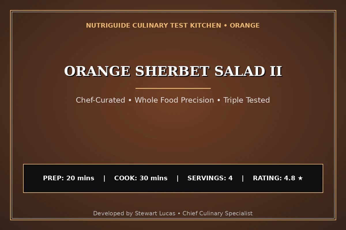 Orange Sherbet Salad Ii