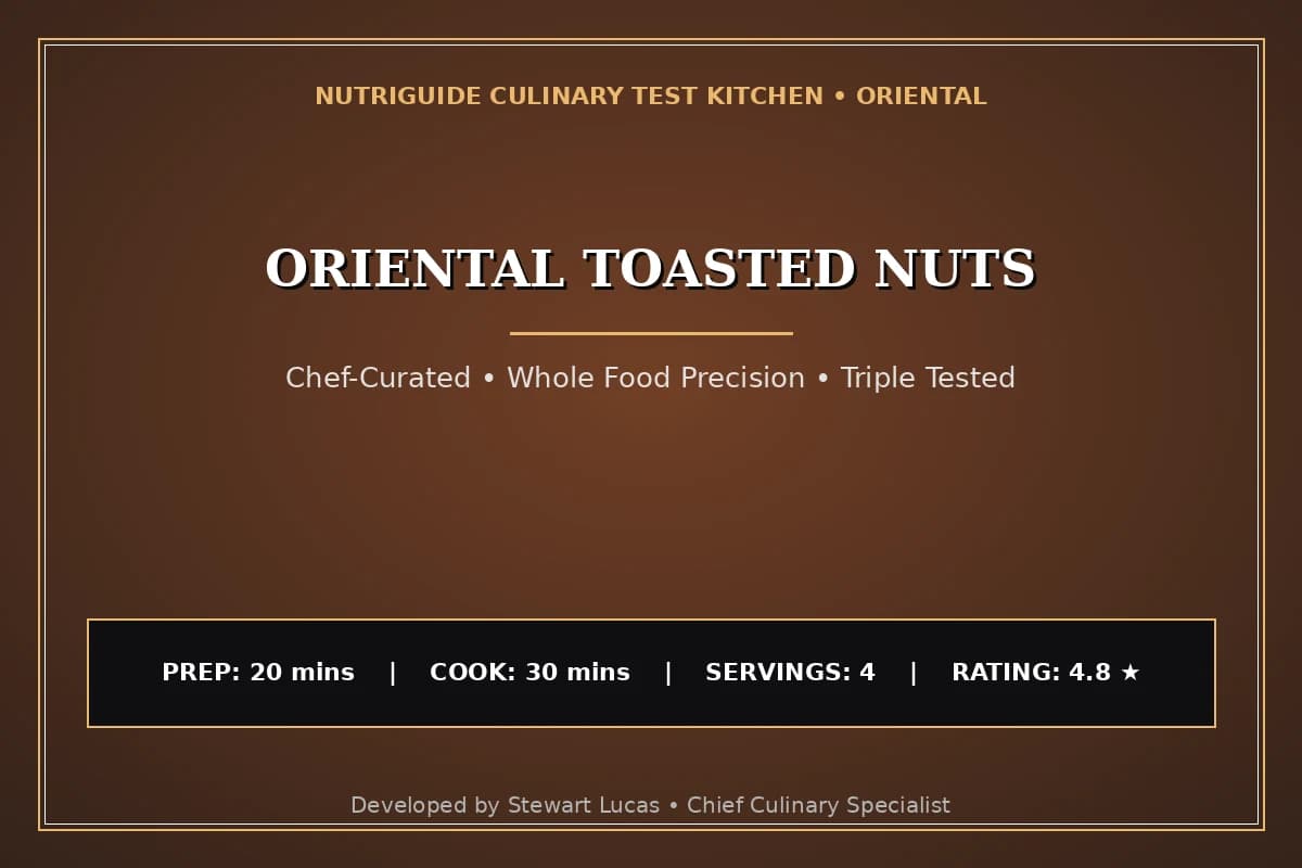 Oriental Toasted Nuts