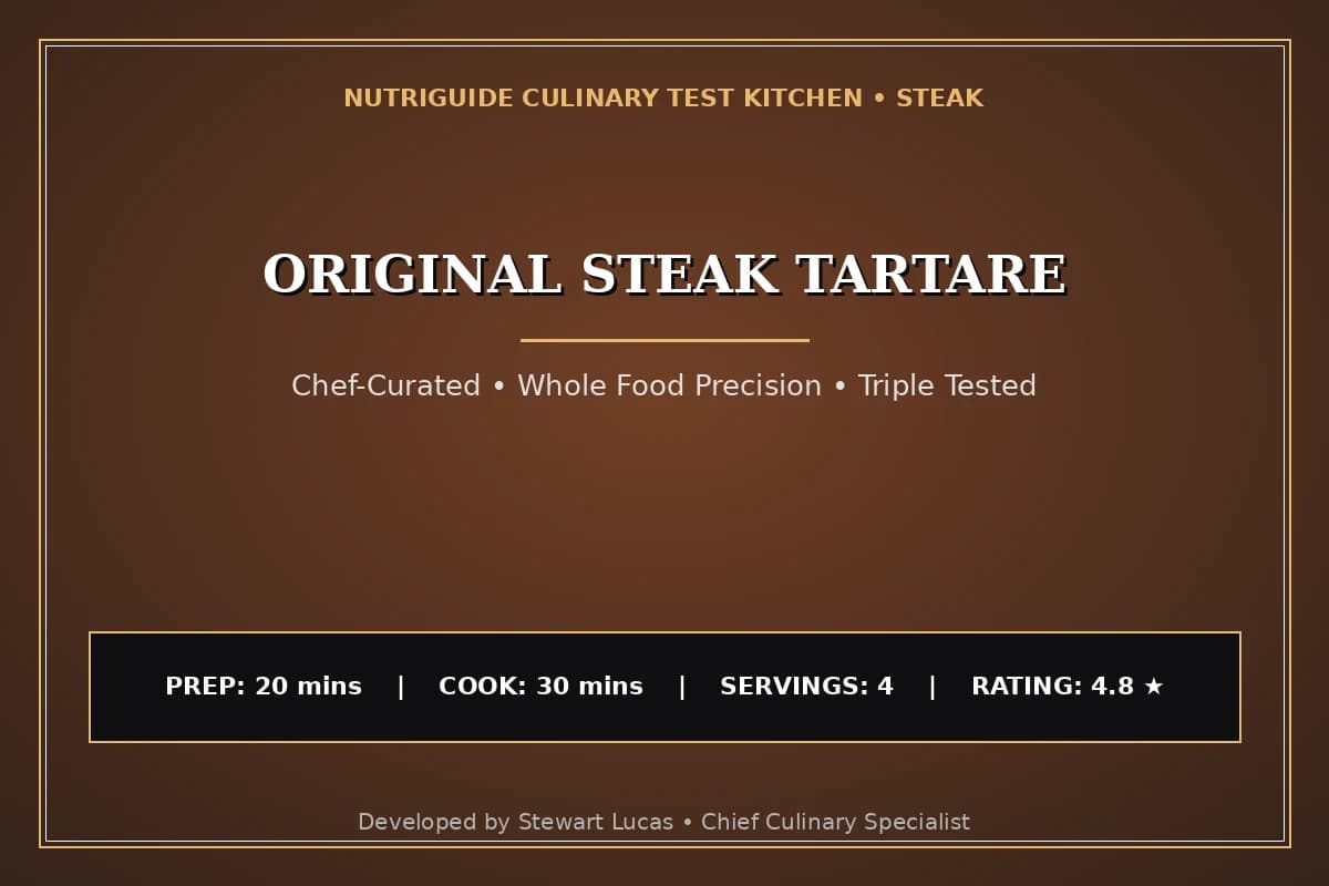 Original Steak Tartare