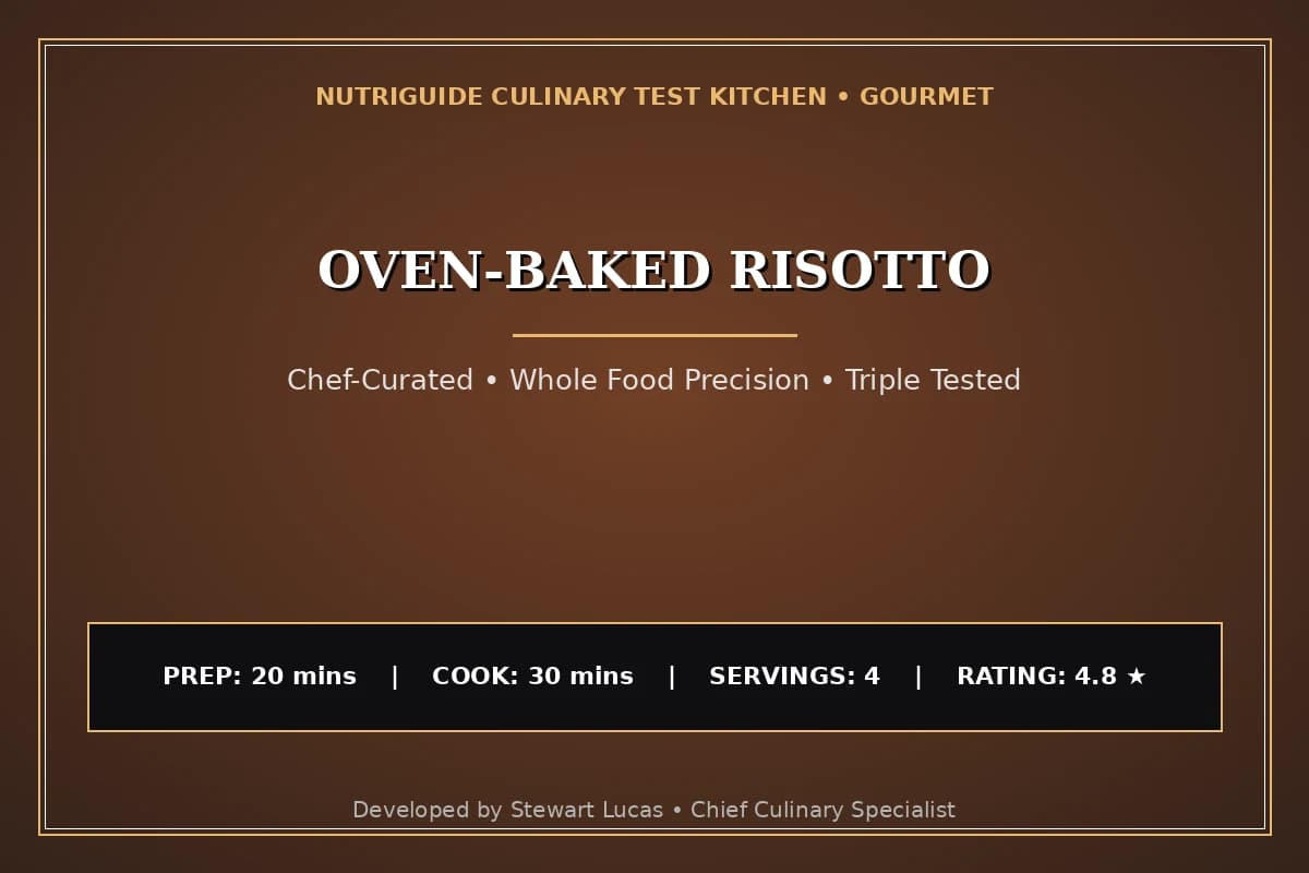 Oven-Baked Risotto