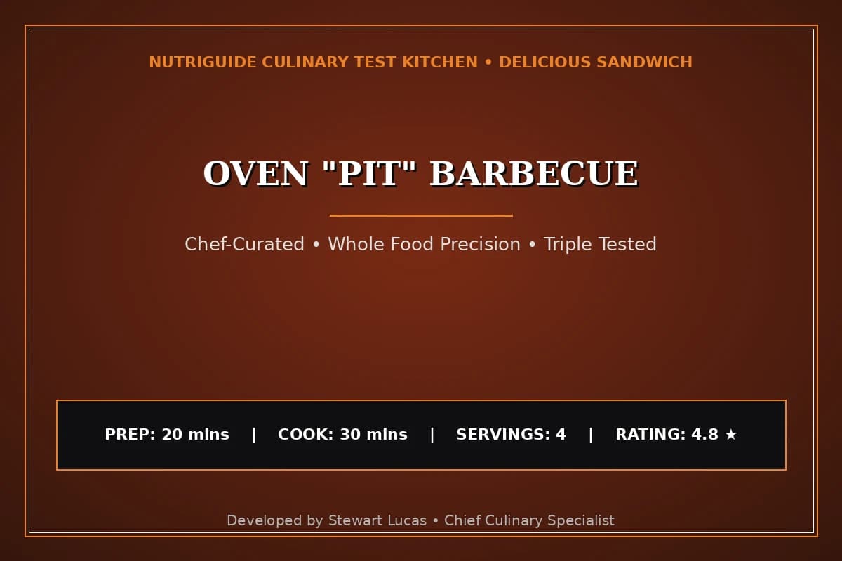 Oven "Pit" Barbecue