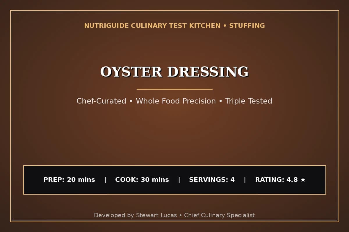 Oyster Dressing