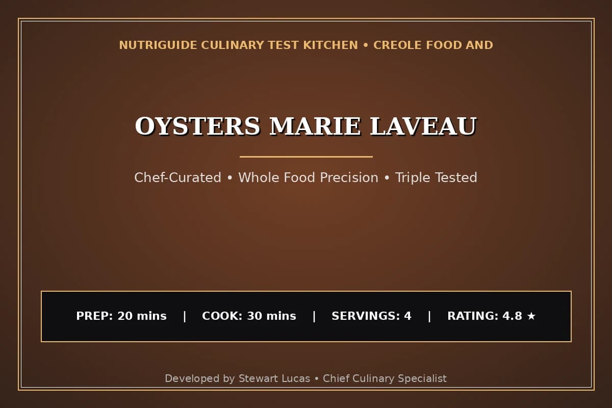 Oysters Marie Laveau